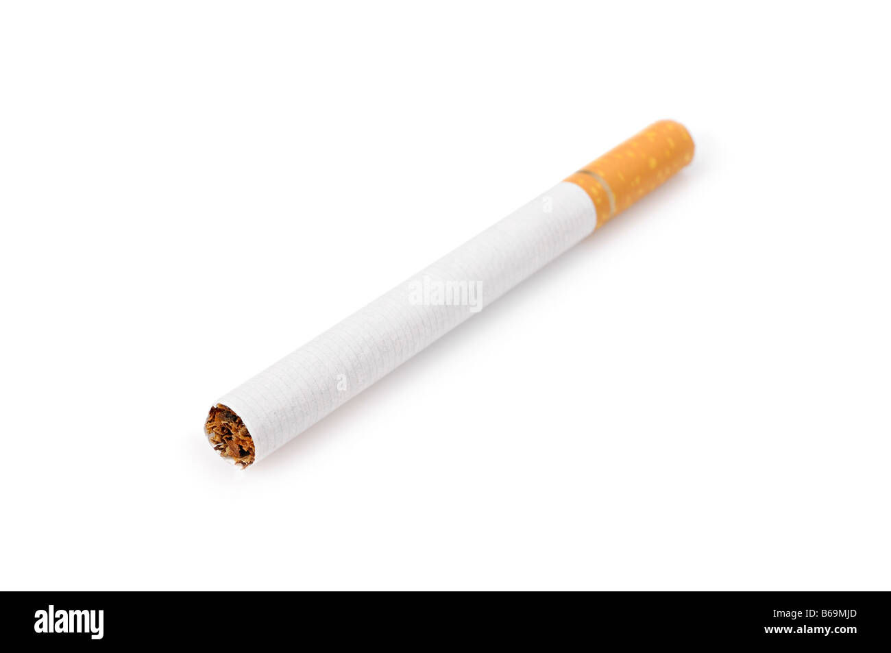 Cigarette Close Up Stock Photo