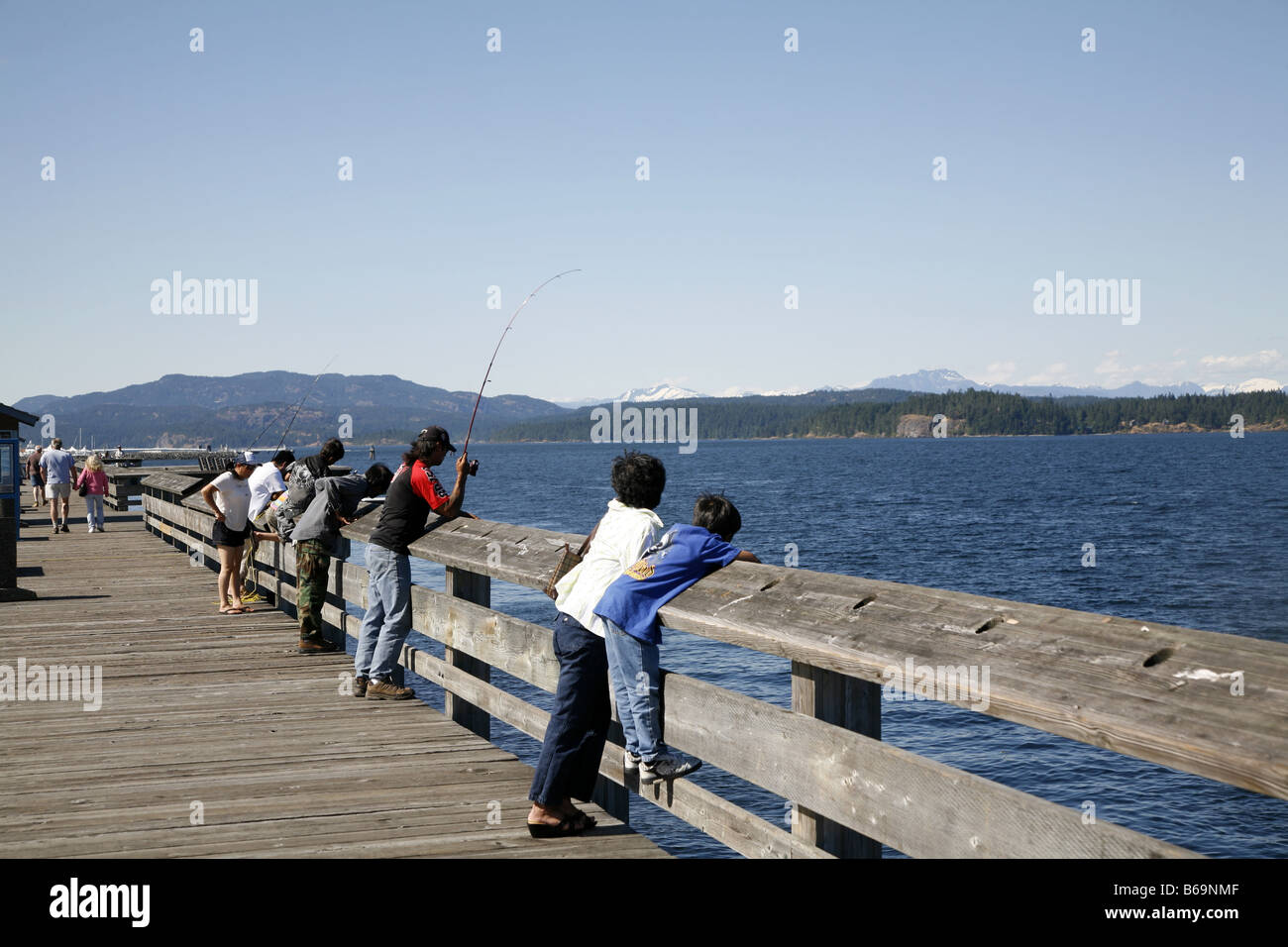 Campbell river fishing pier hi-res stock photography and images - Alamy