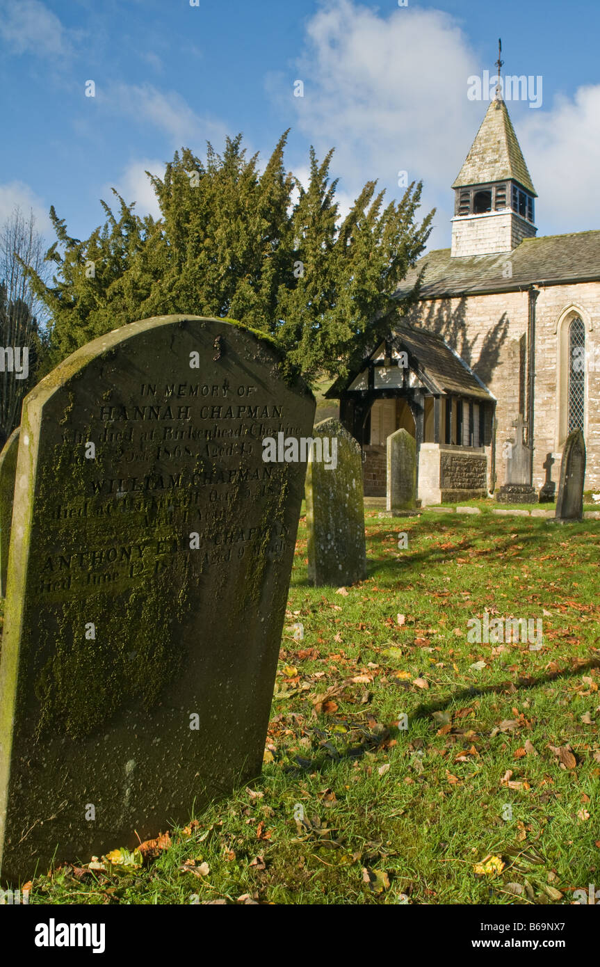 Cowgill Church in Dentdale in the Yorkshire Dales National Park Stock