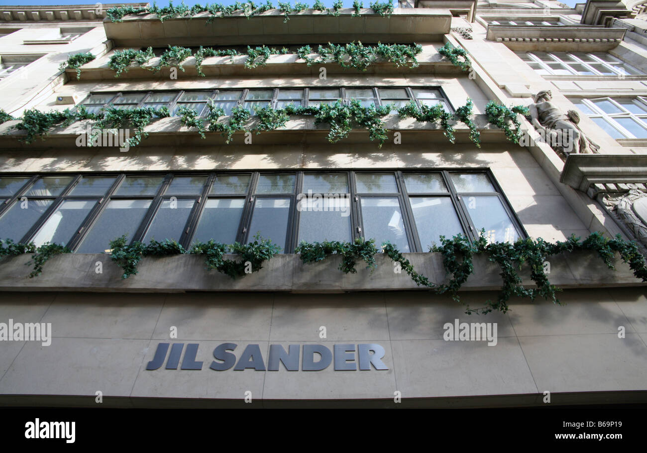 Jil Sander store in New Bond Street, London Stock Photo - Alamy