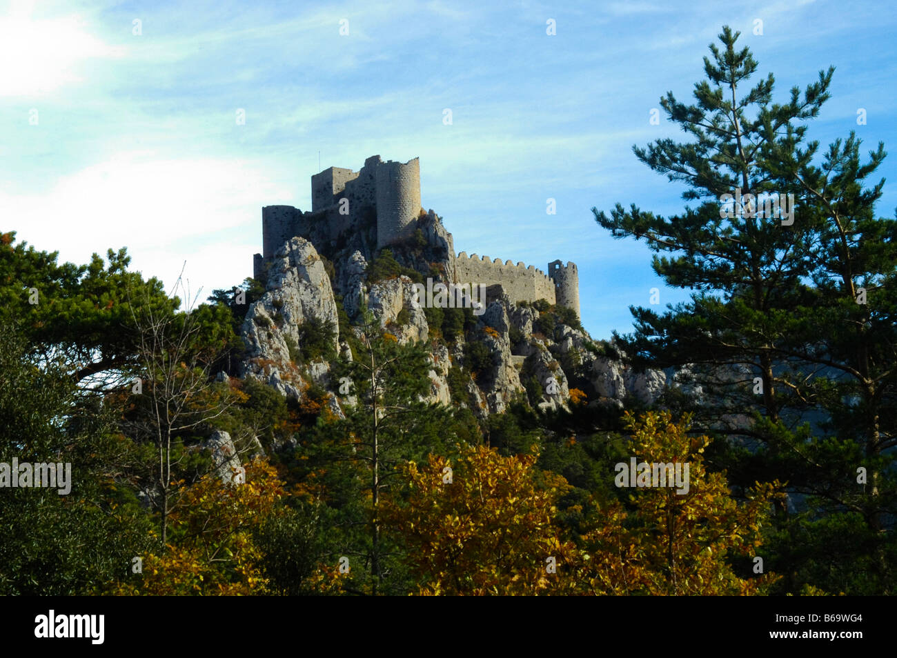 french, hilltop, castle, fortress, fortresses, france, castles, chateau, chateaus, chateux, chateuxs, battlement, battlements, Stock Photo