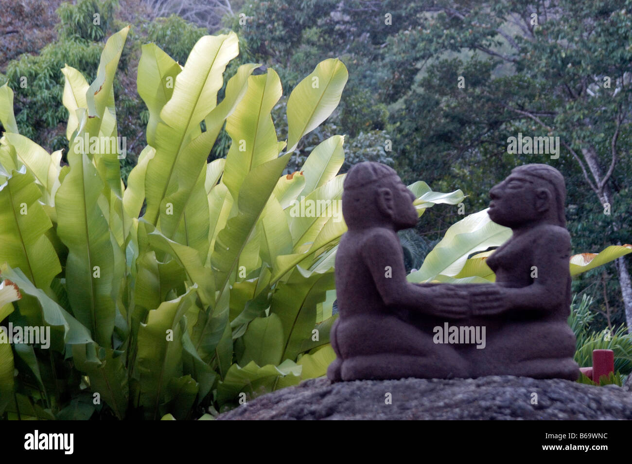Statues, Costa Rica South America Stock Photo Alamy