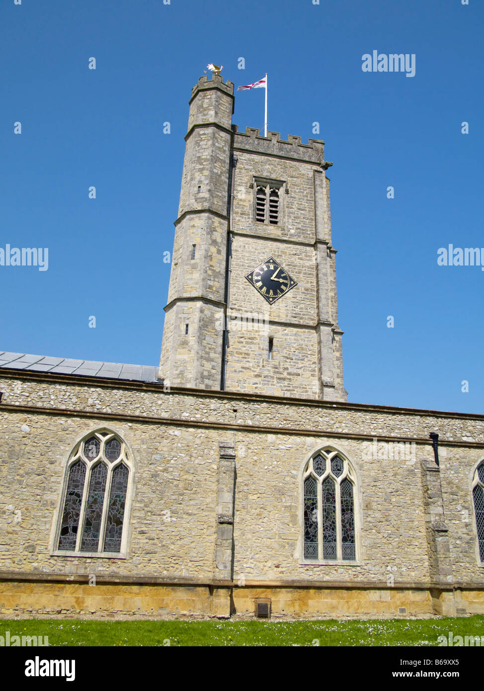 Axminster church, East Devon, England, UK Stock Photo