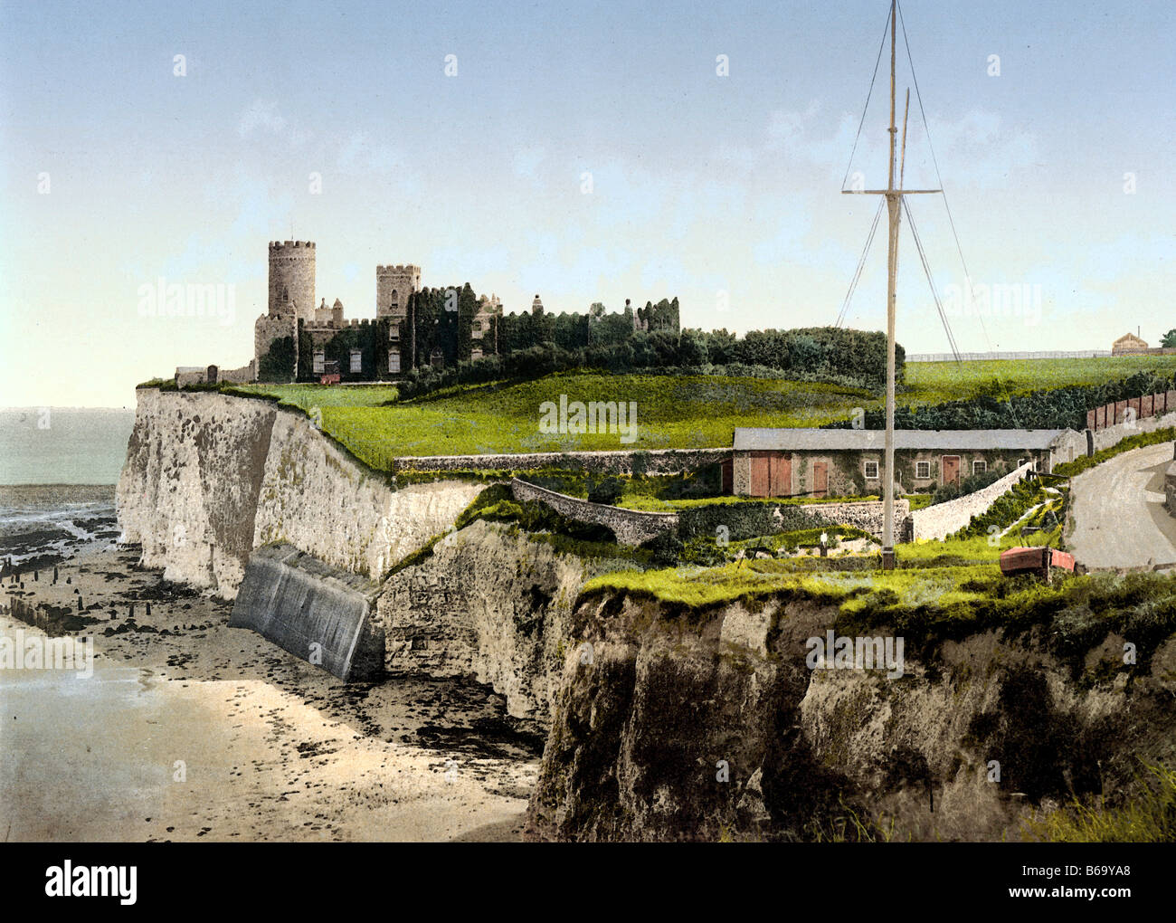 Kingsgate Castle, England Stock Photo Alamy