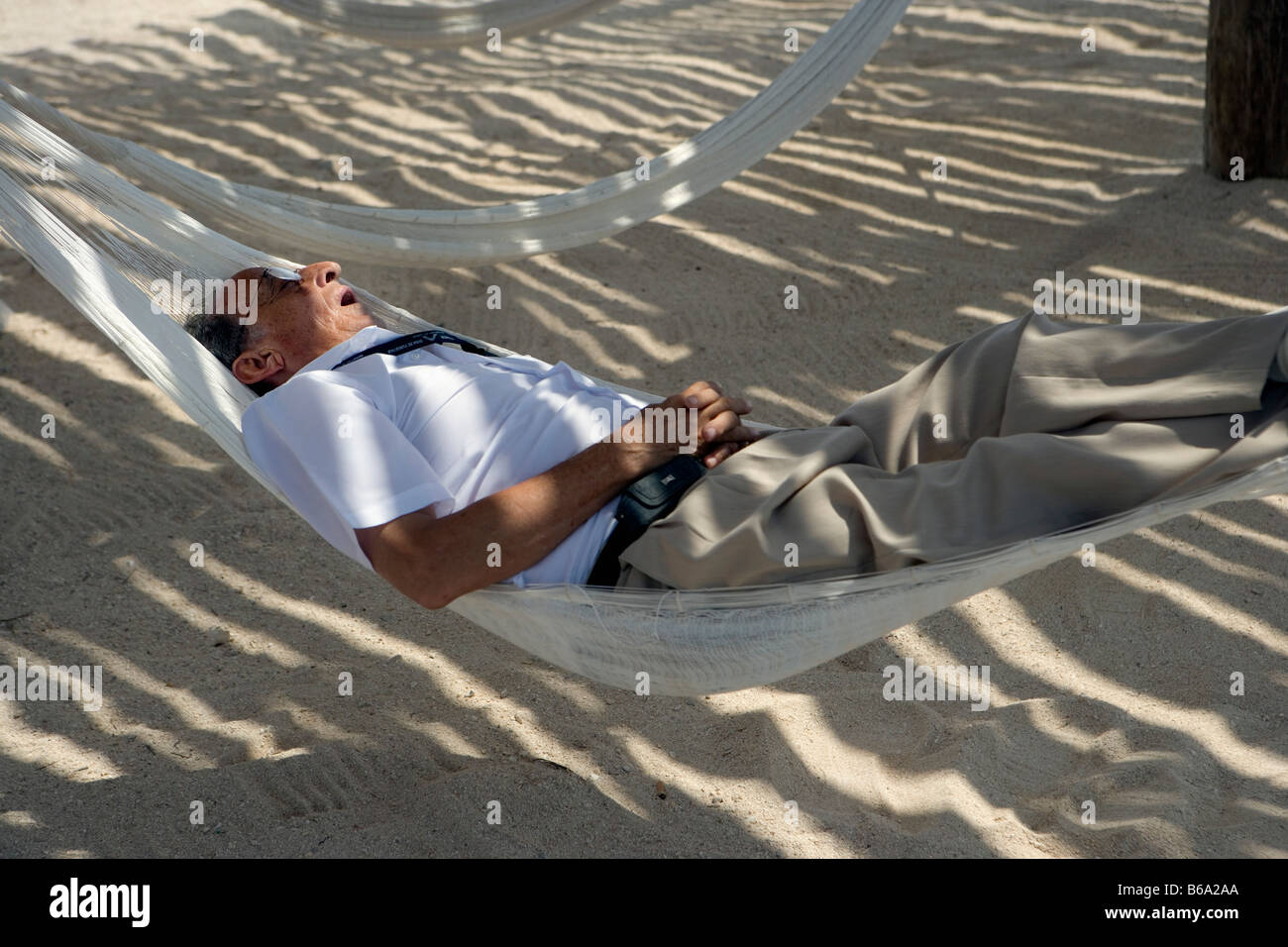 Mexico, Quintana Roo, XelHa, XelHa nature / marine park, Tourist in