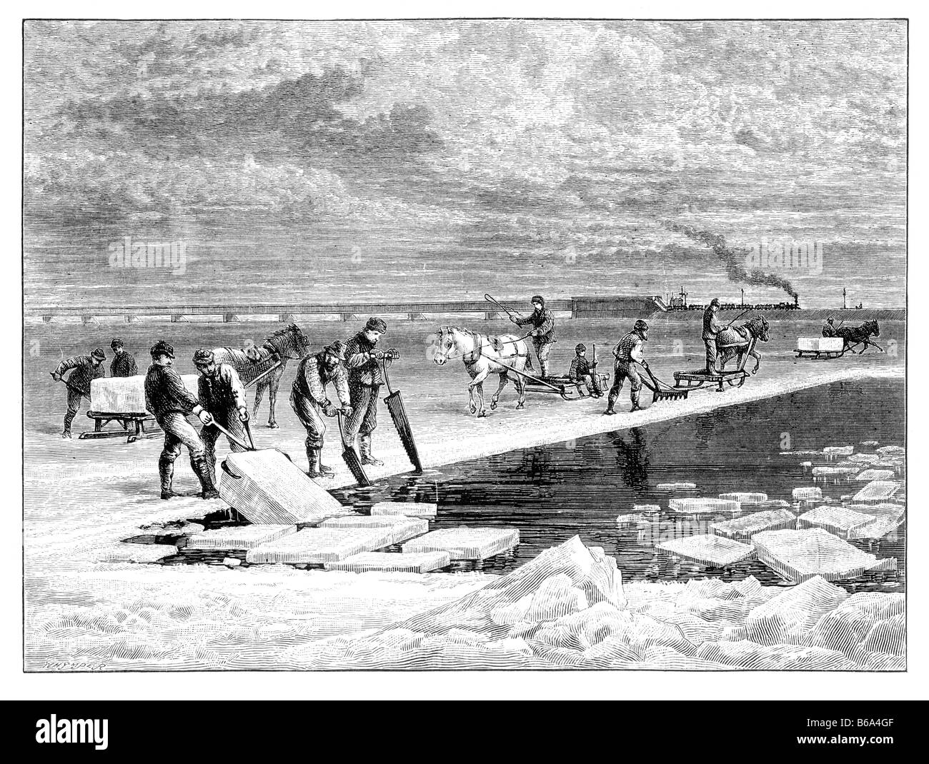 Saint lawrence river 19th century hi-res stock photography and images ...