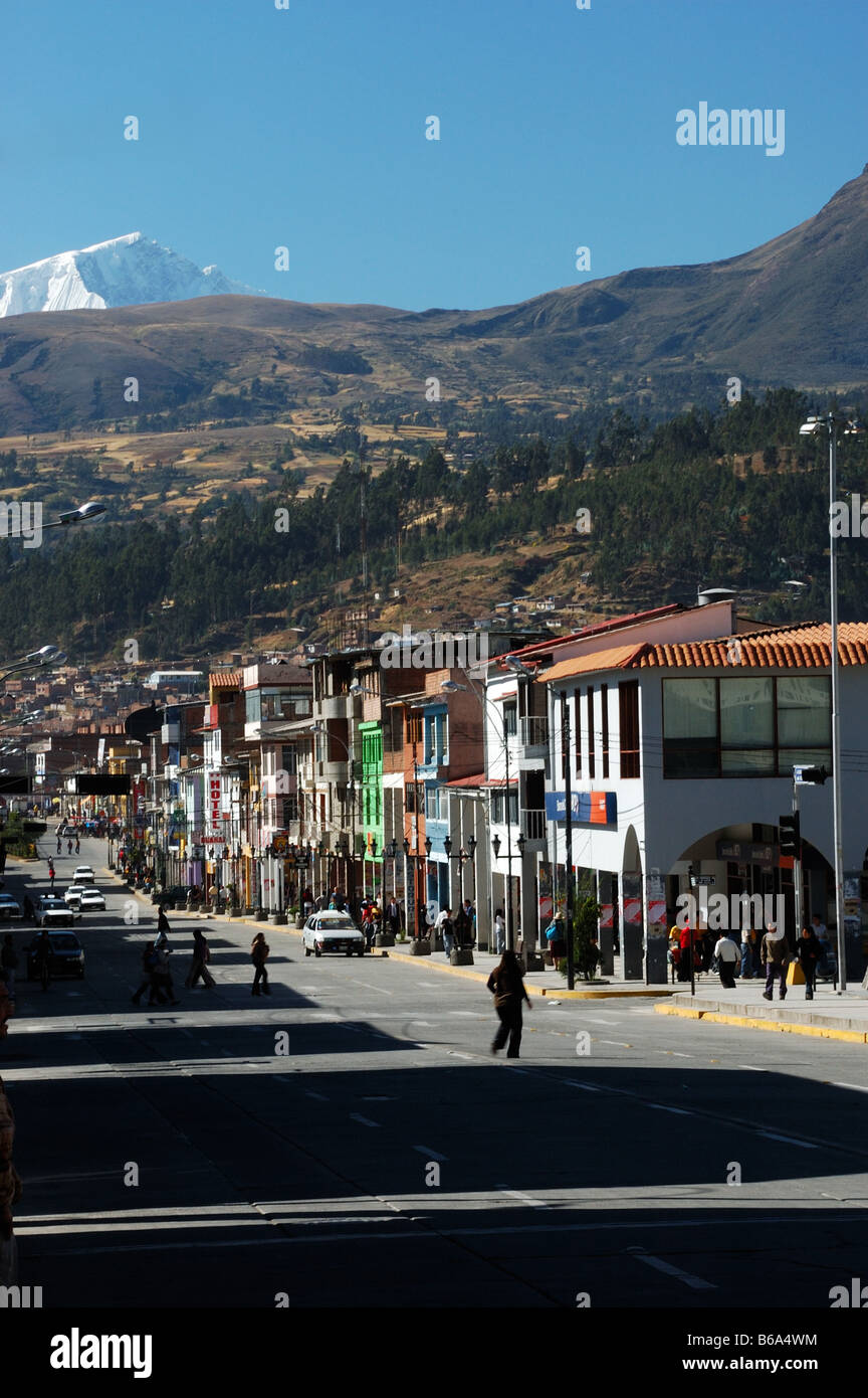 Peru huaraz andes building hi-res stock photography and images - Alamy