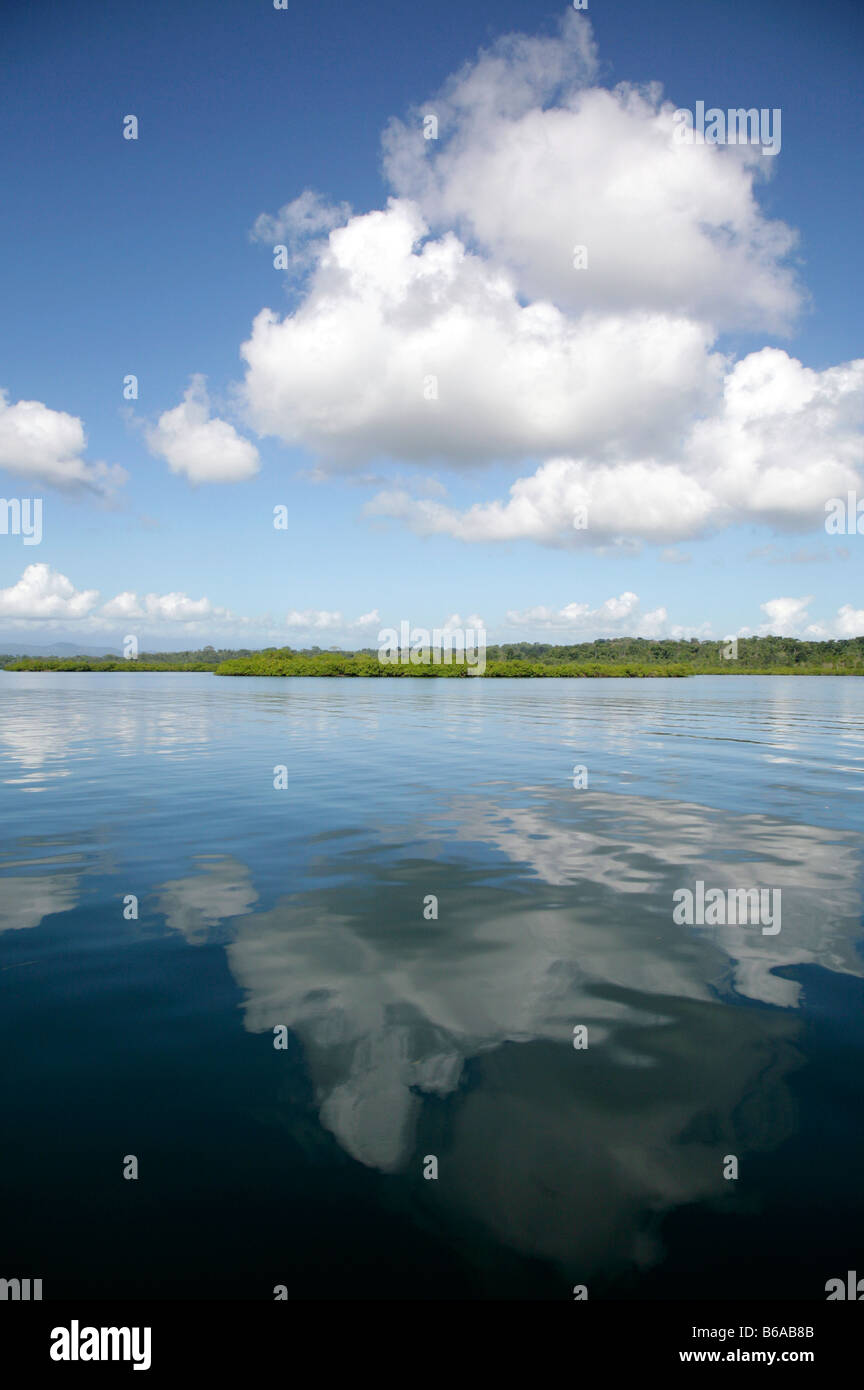 Sailing in Bocas del Toro archipelago Panama central latin america