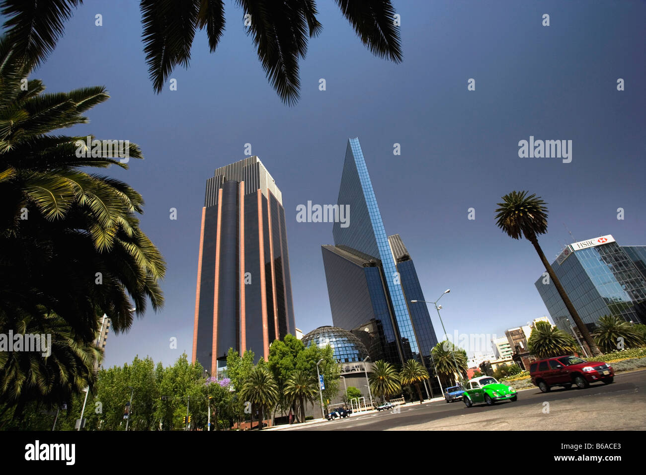 Mexico, Mexico city, Mexico's highest building on Paseo de la Reforma