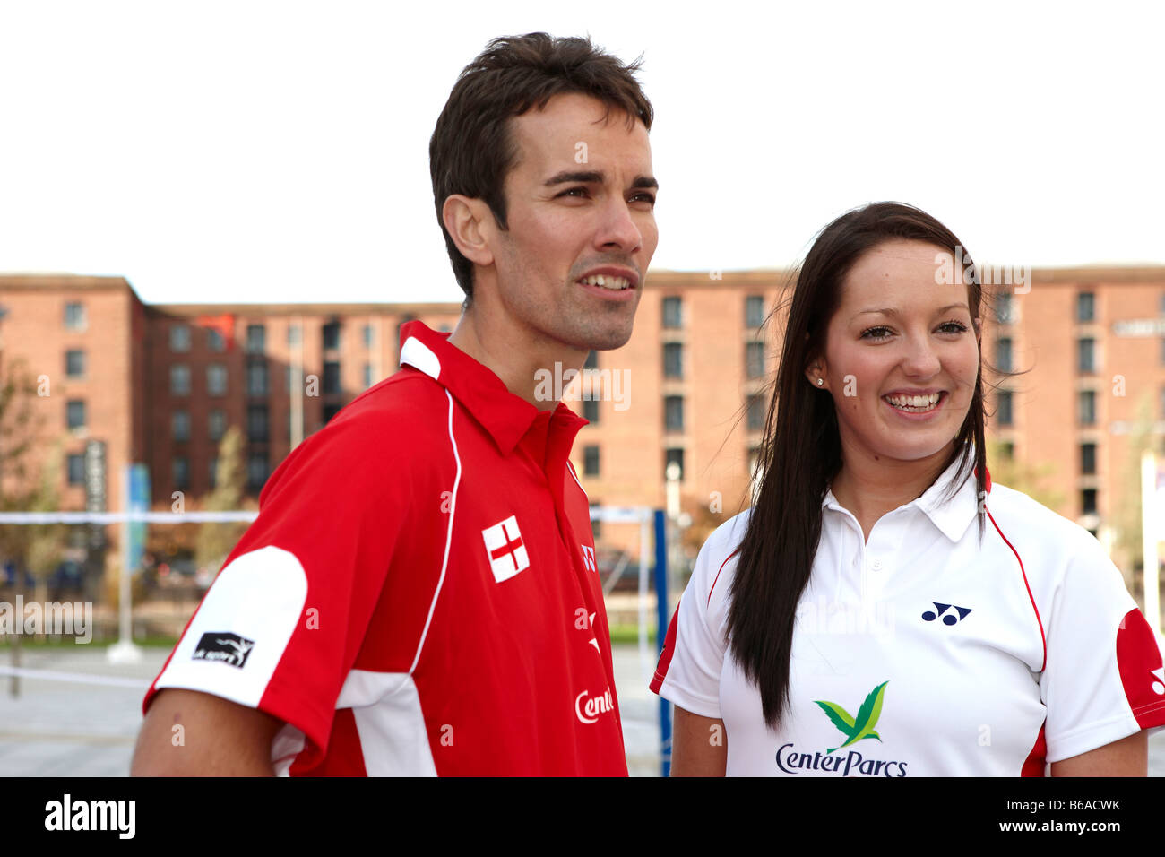 Badminton mixed England doubles Jenny Wallwork and Nathan Robertson