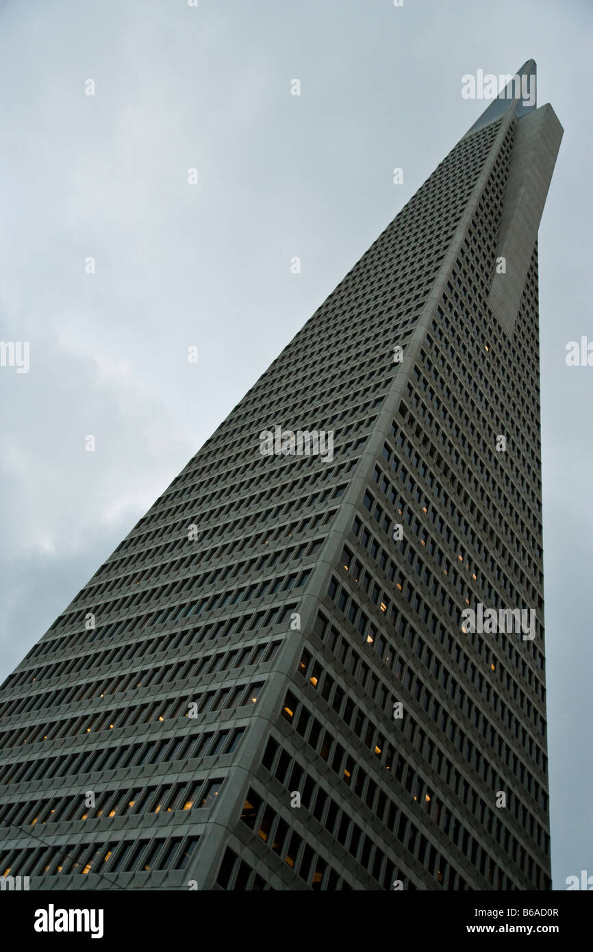 Transamerica building Stock Photo