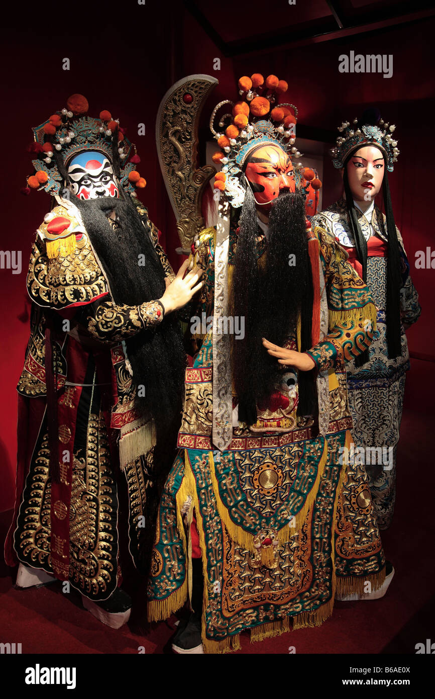 China Beijing National Grand Theatre Beijing opera costumes and masks