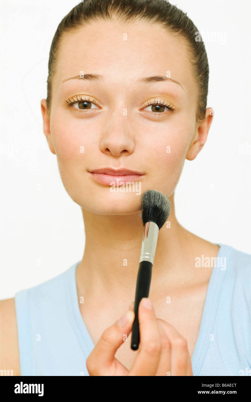 Female brush hi-res stock photography and images - Alamy