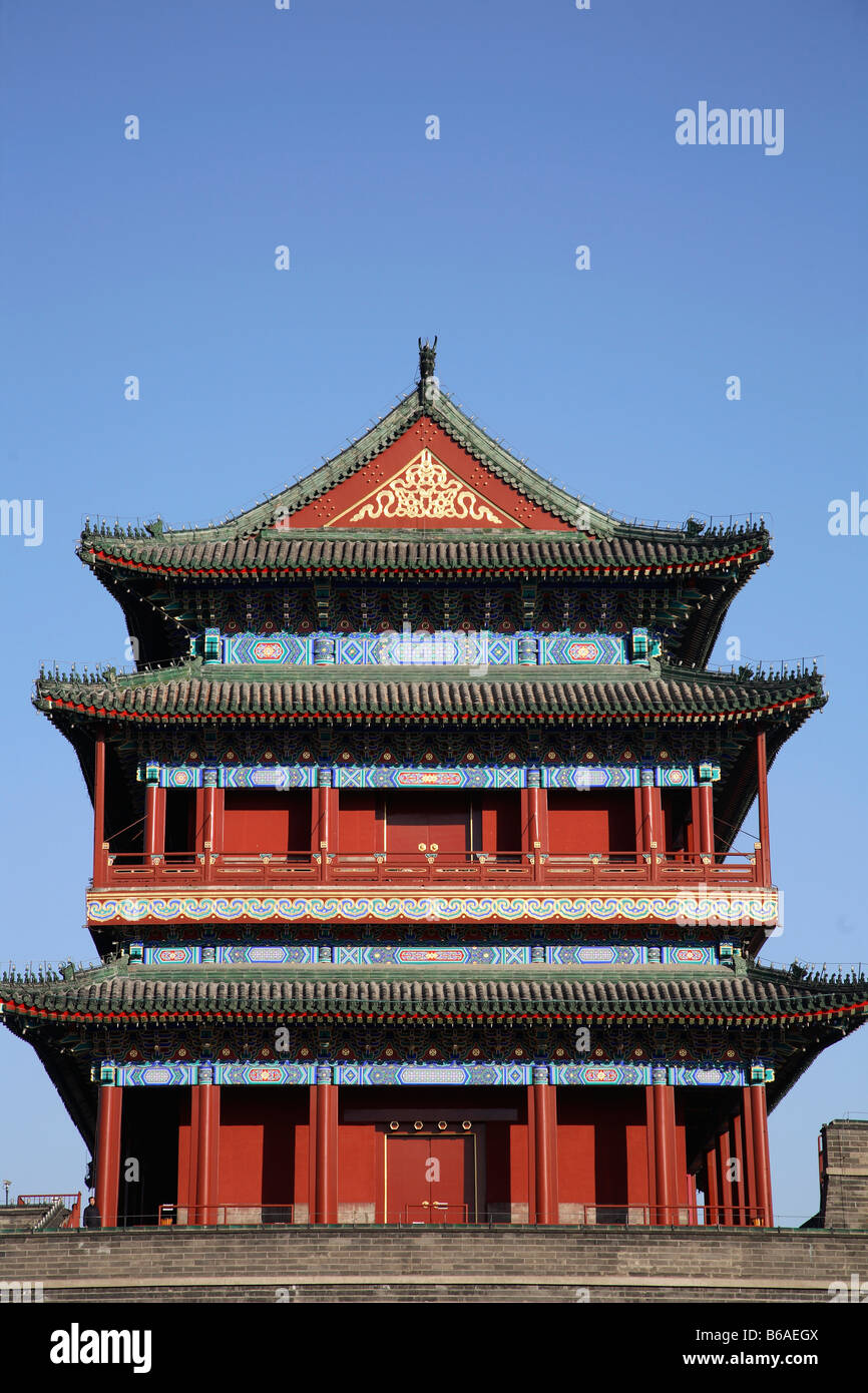 China Beijing Tiananmen Square Qianmen Gate Stock Photo