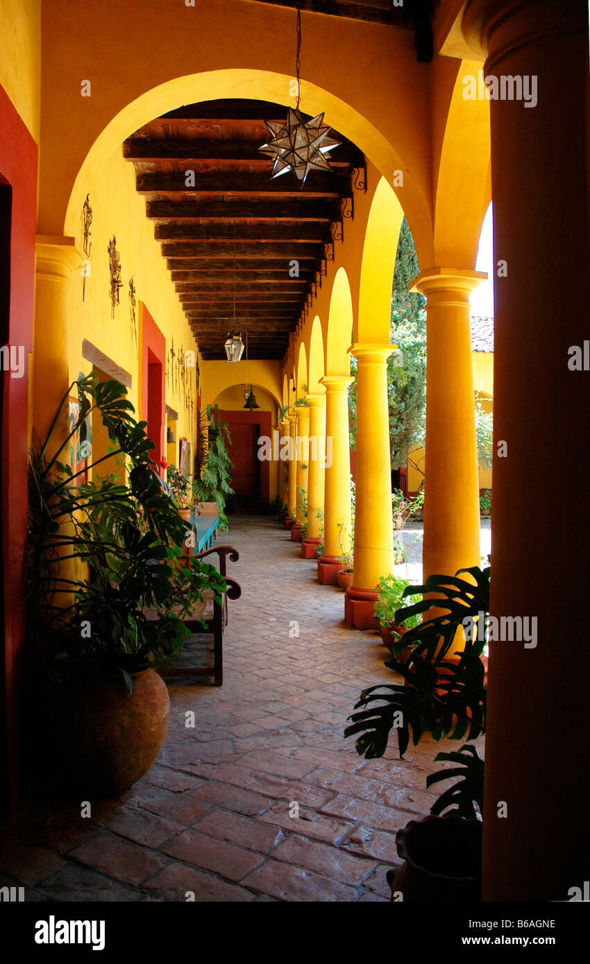 Na Bolom in San Cristobal de las Casas, Chiapas, Mexico Stock Photo - Alamy