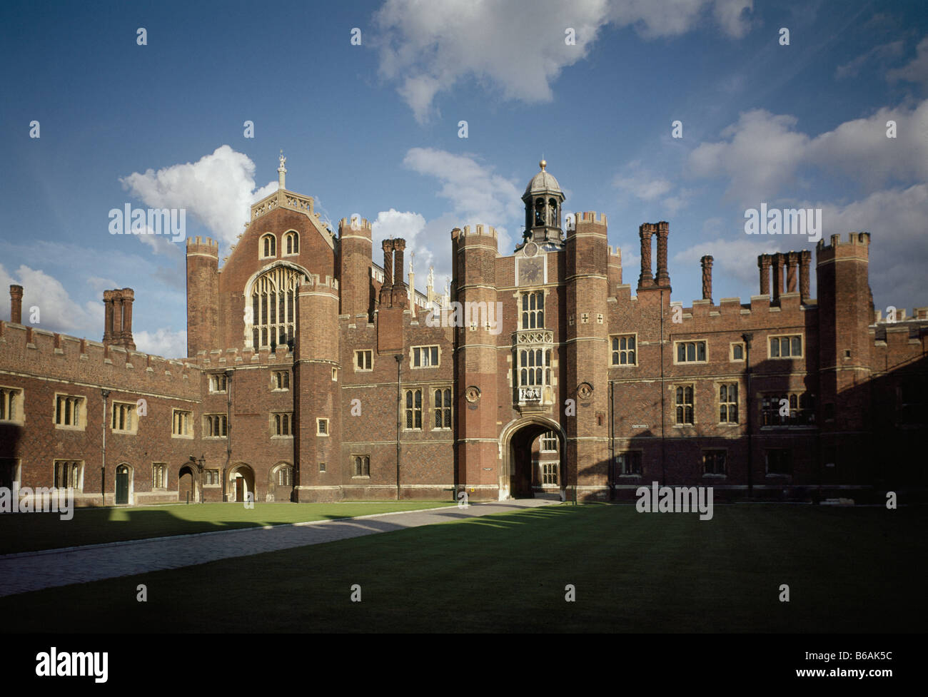 Hampton Court Base Court Stock Photo