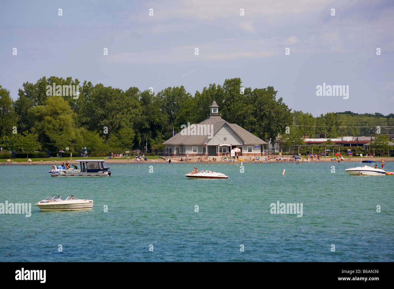 Canandaigua Lake in the Finger Lakes region of New York State Stock