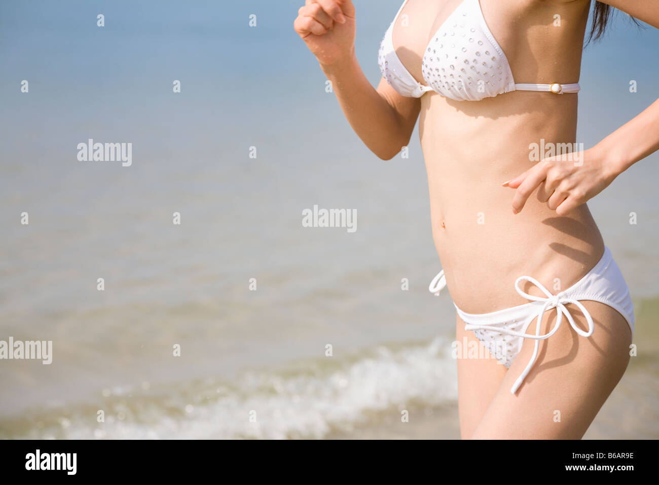 Young japanese woman in bikini hi-res stock photography and images - Alamy