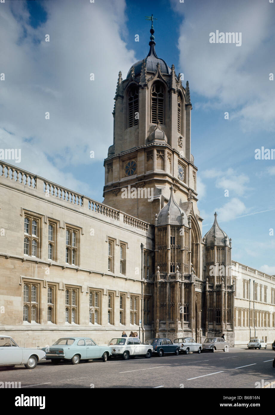 Tom Tower Christ Church College Oxford Stock Photo