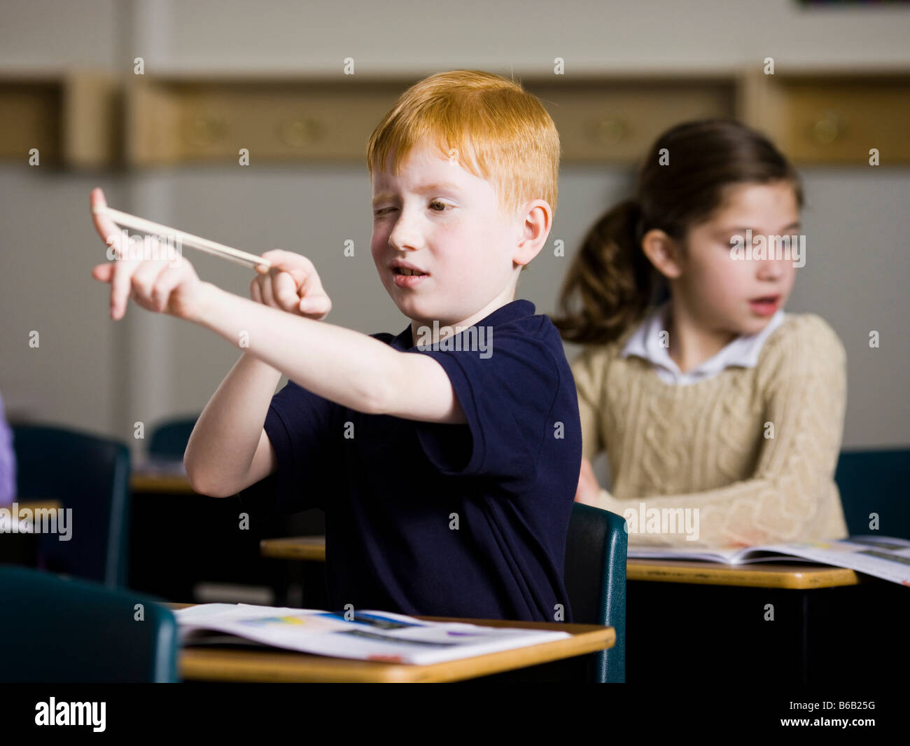 Misbehave school children hi-res stock photography and images - Alamy