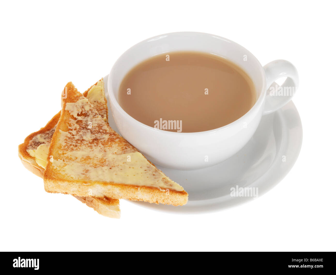 Tea and Toast Stock Photo Alamy