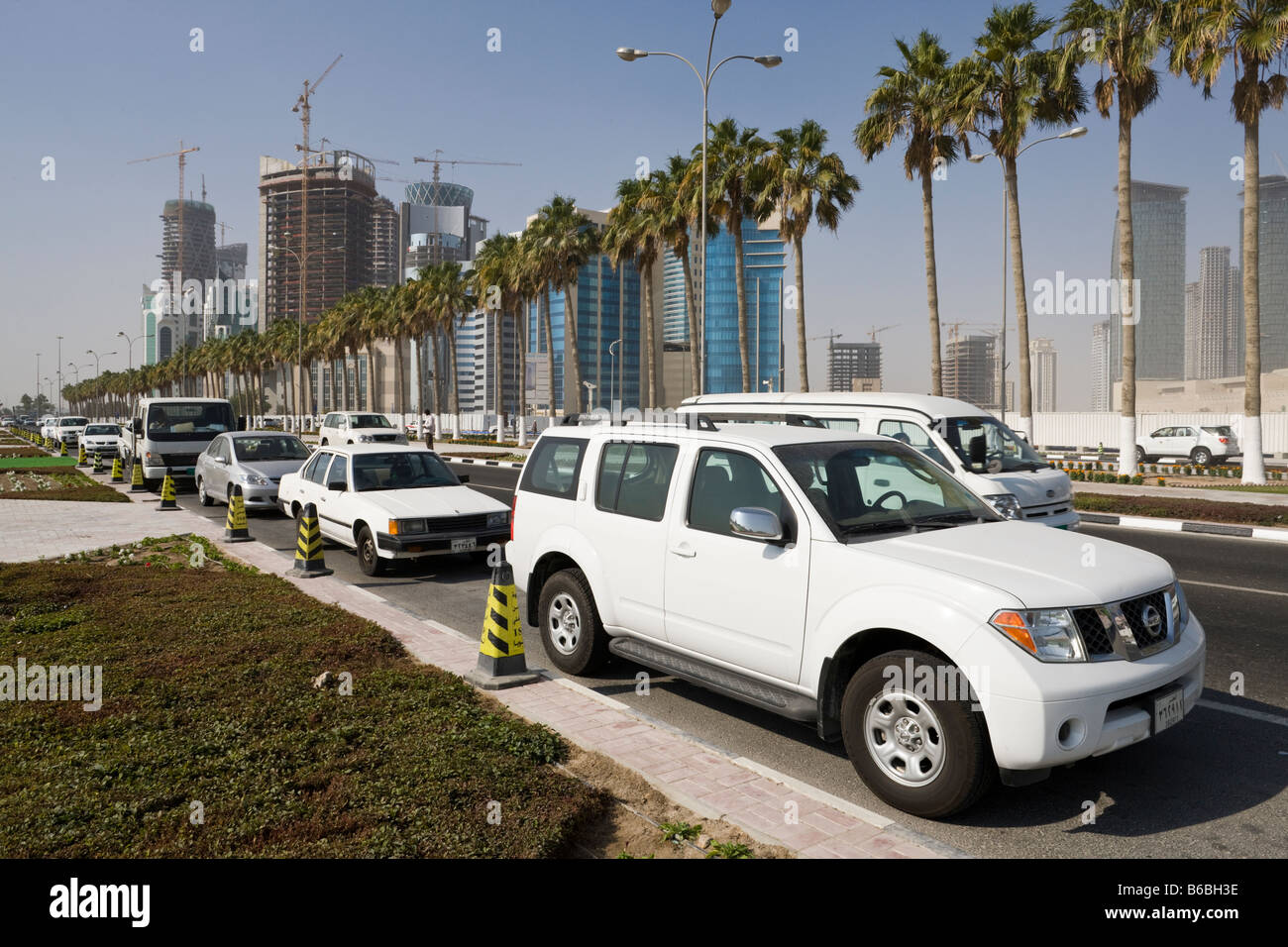 Doha Qatar Traffic Stock Photos Doha Qatar Traffic Stock Images
