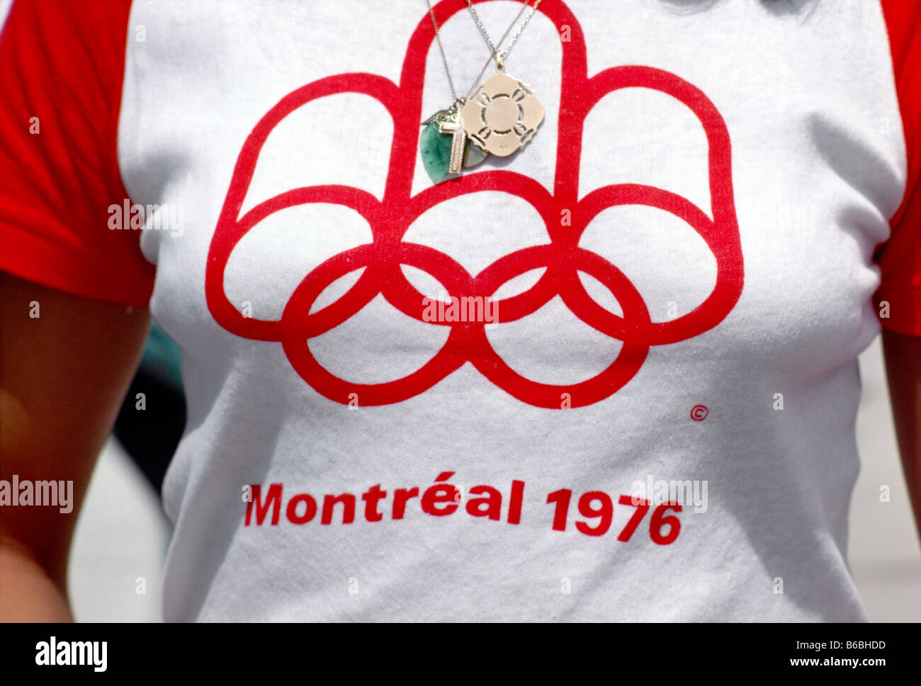Summer Olympic XXI in 1976 in Montreal,Quebec;Canada Stock Photo