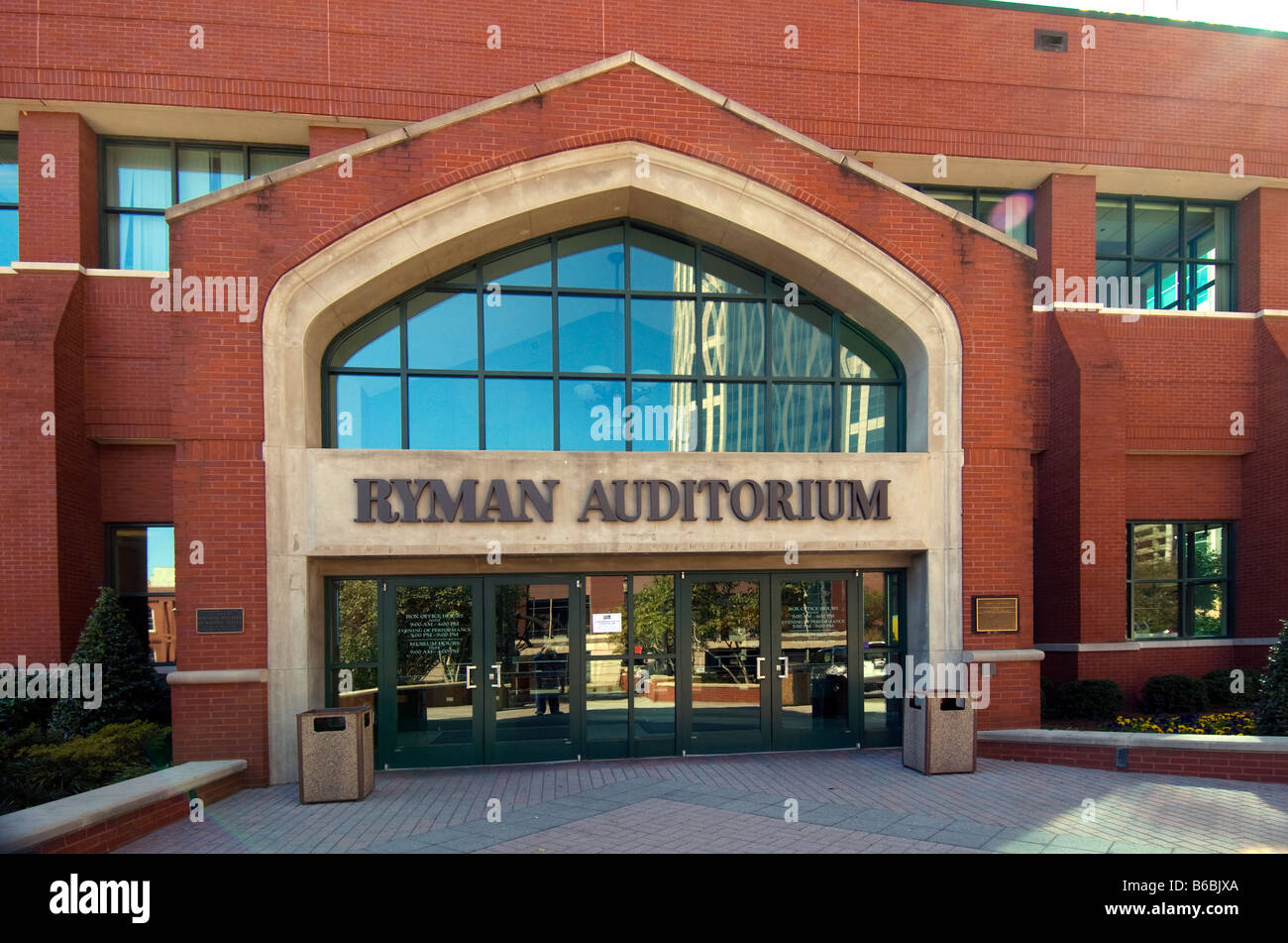Ryman Auditorium Nashville Tennessee Stock Photo