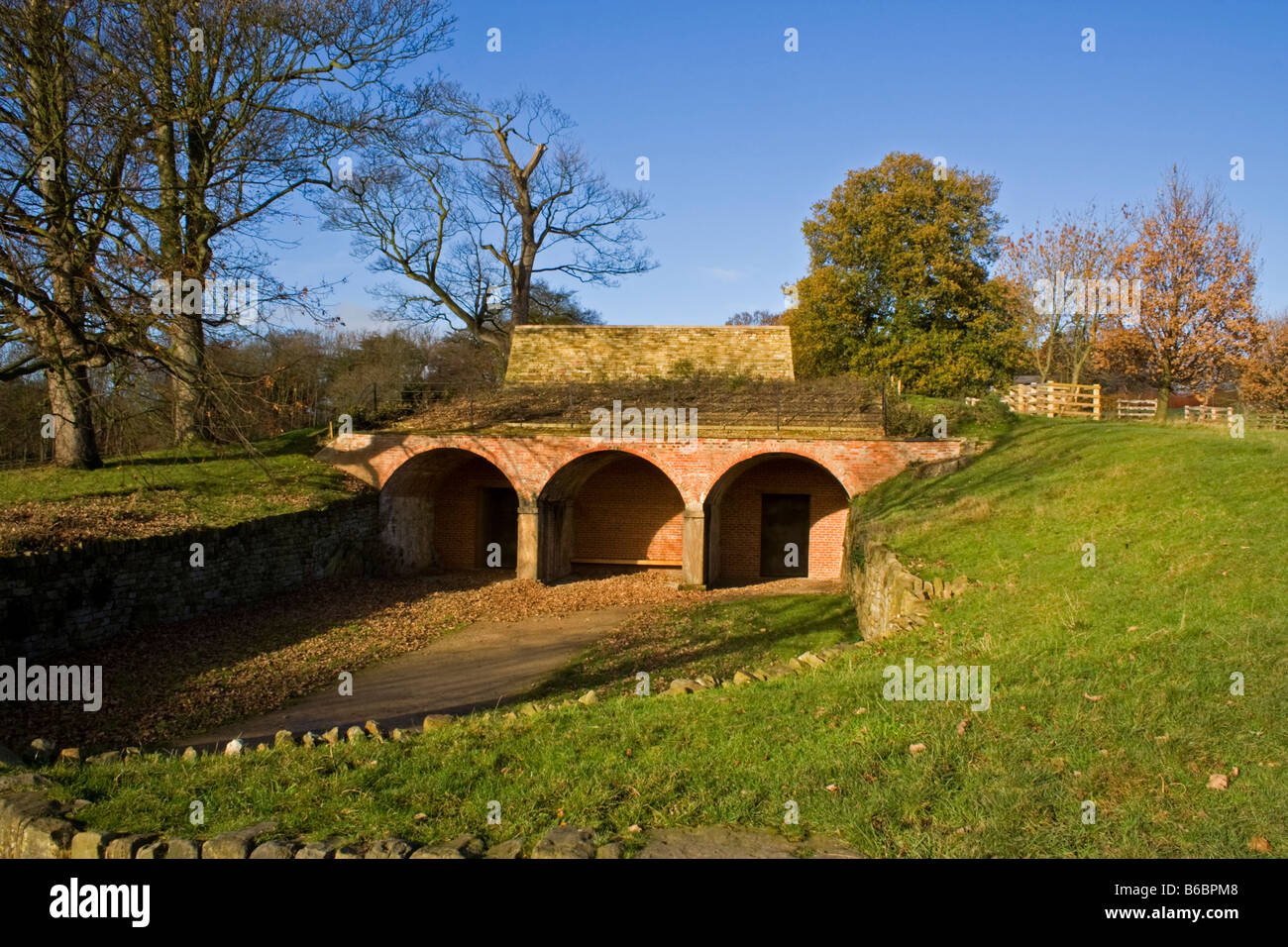 The deer shelter Stock Photo Alamy