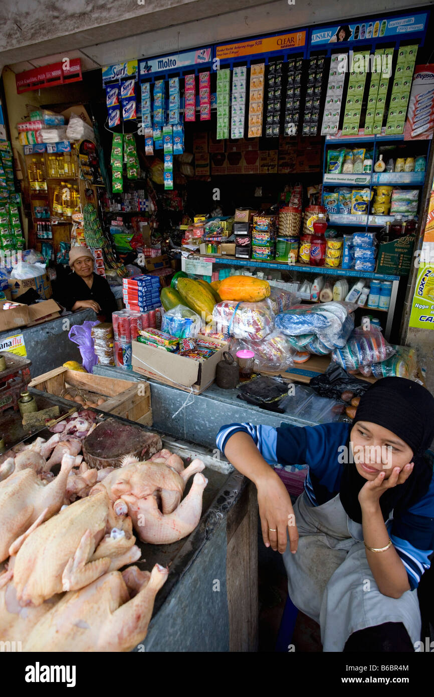 Indonesia, Yogyakarta ( Jokjakarta ), Java, Market Stock Photo