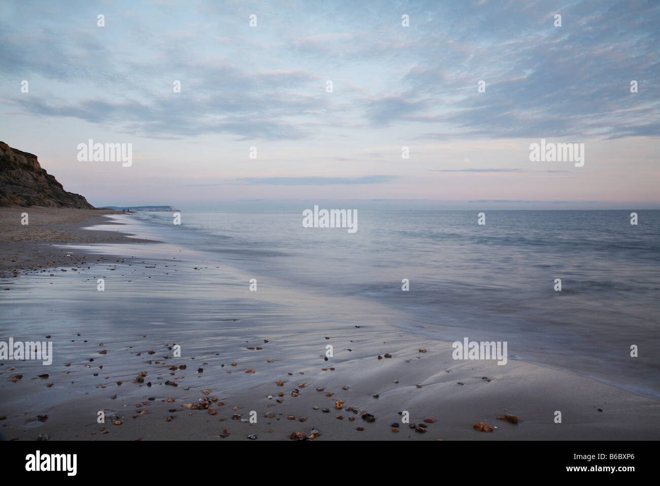 Empty dusk beach hi-res stock photography and images - Alamy
