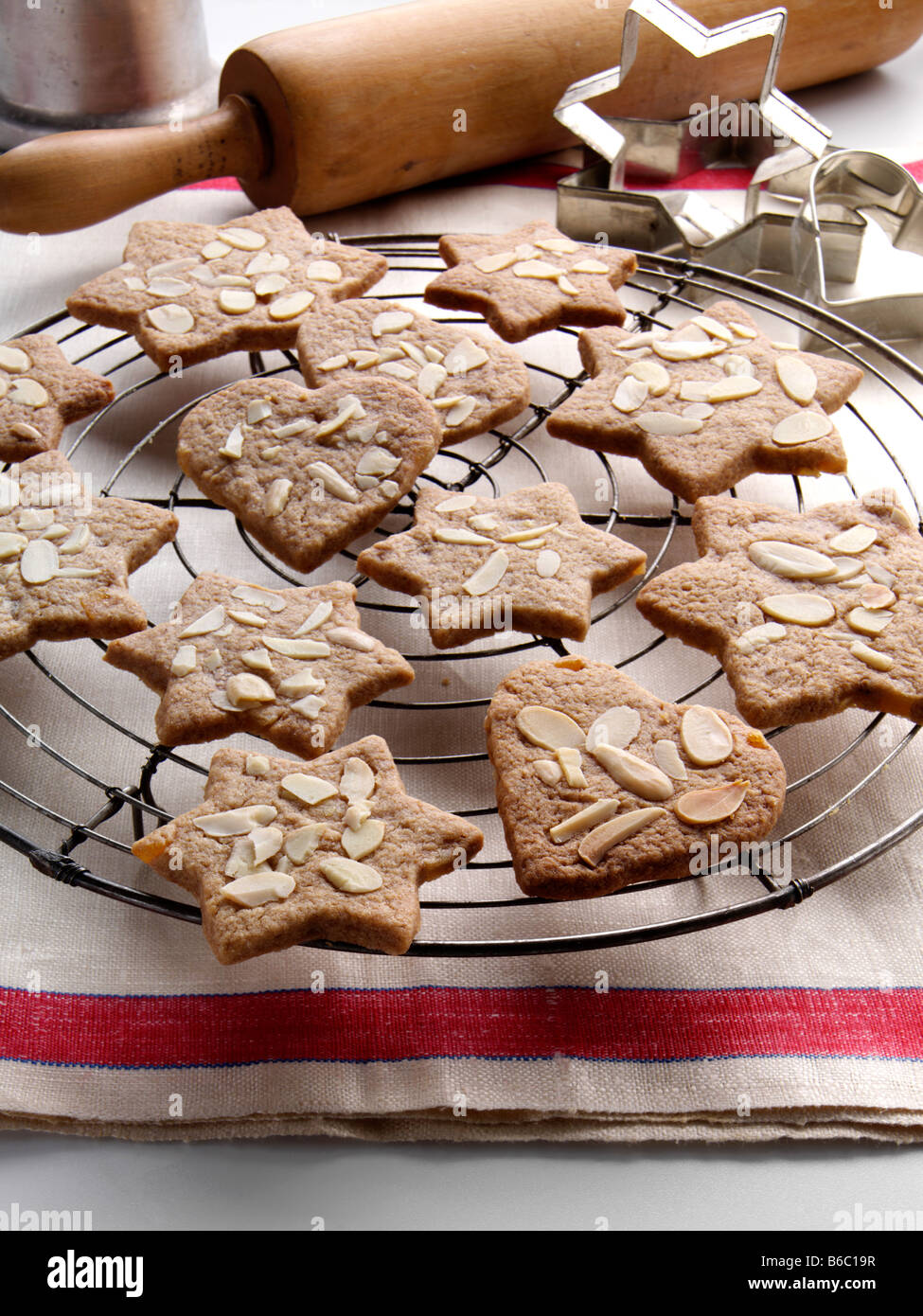 Christmas biscuits editorial food Stock Photo - Alamy