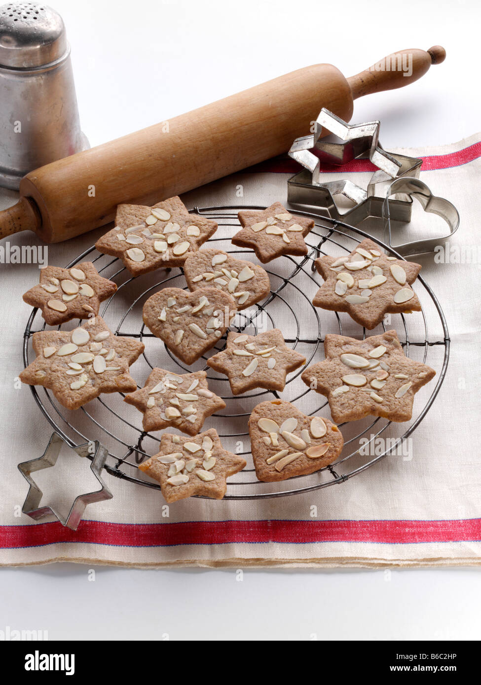 Christmas biscuits editorial food Stock Photo - Alamy