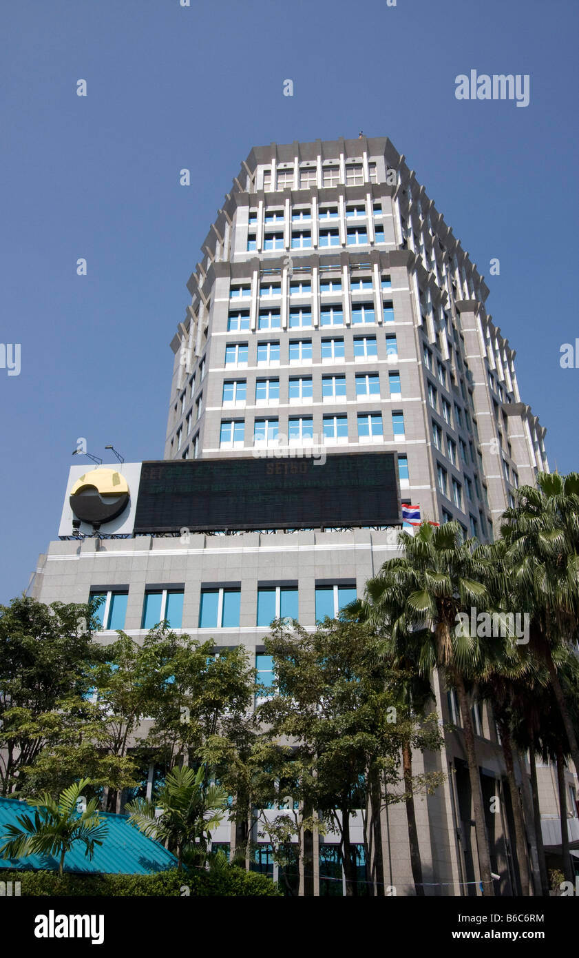 Stock Exchange of Thailand Stock Photo Alamy