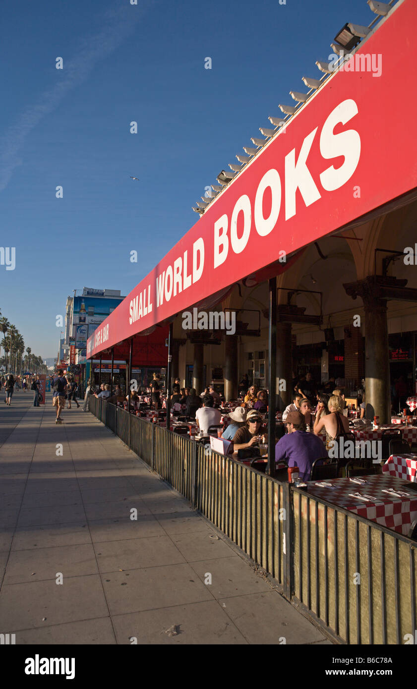 Restaurants at Santa Monica Pier, California Stock Photo Alamy