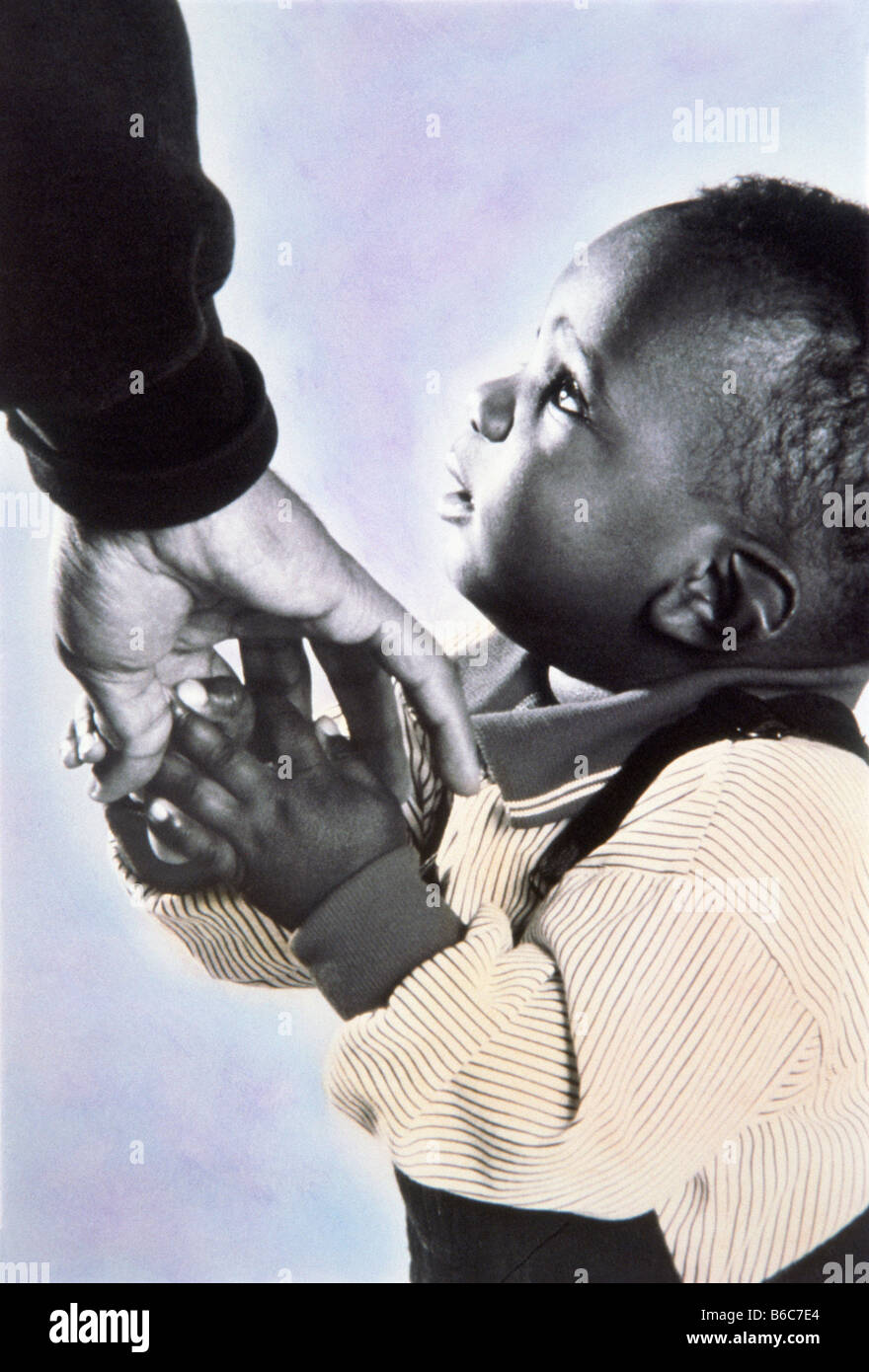 African american boy profile hi-res stock photography and images - Alamy