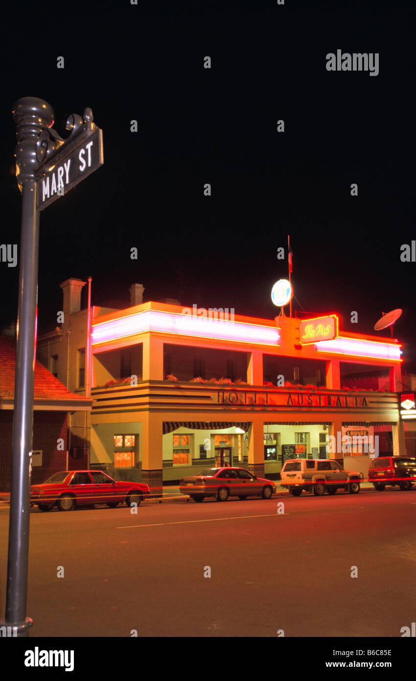 Country hotel, Corowa, Australia Stock Photo