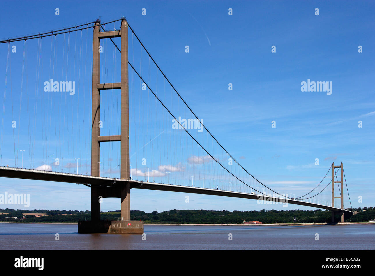 Humber Bridge the fourth largest single span suspension bridge in the