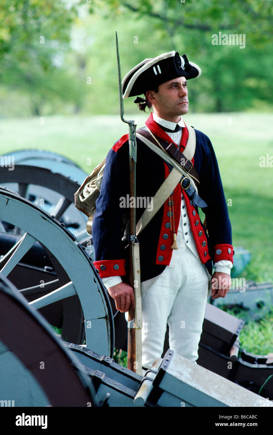 Continental army uniform hi-res stock photography and images - Alamy