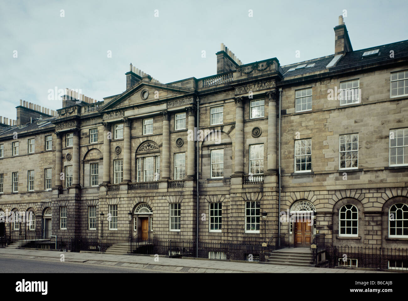 Charlotte Square Stock Photo