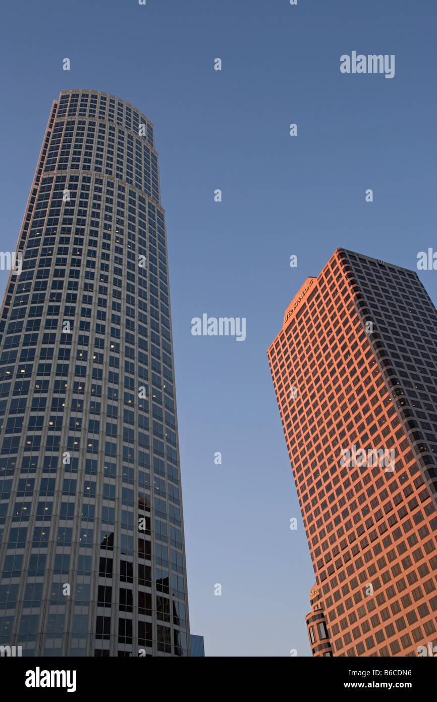 Buildings in Los Angeles, California Stock Photo