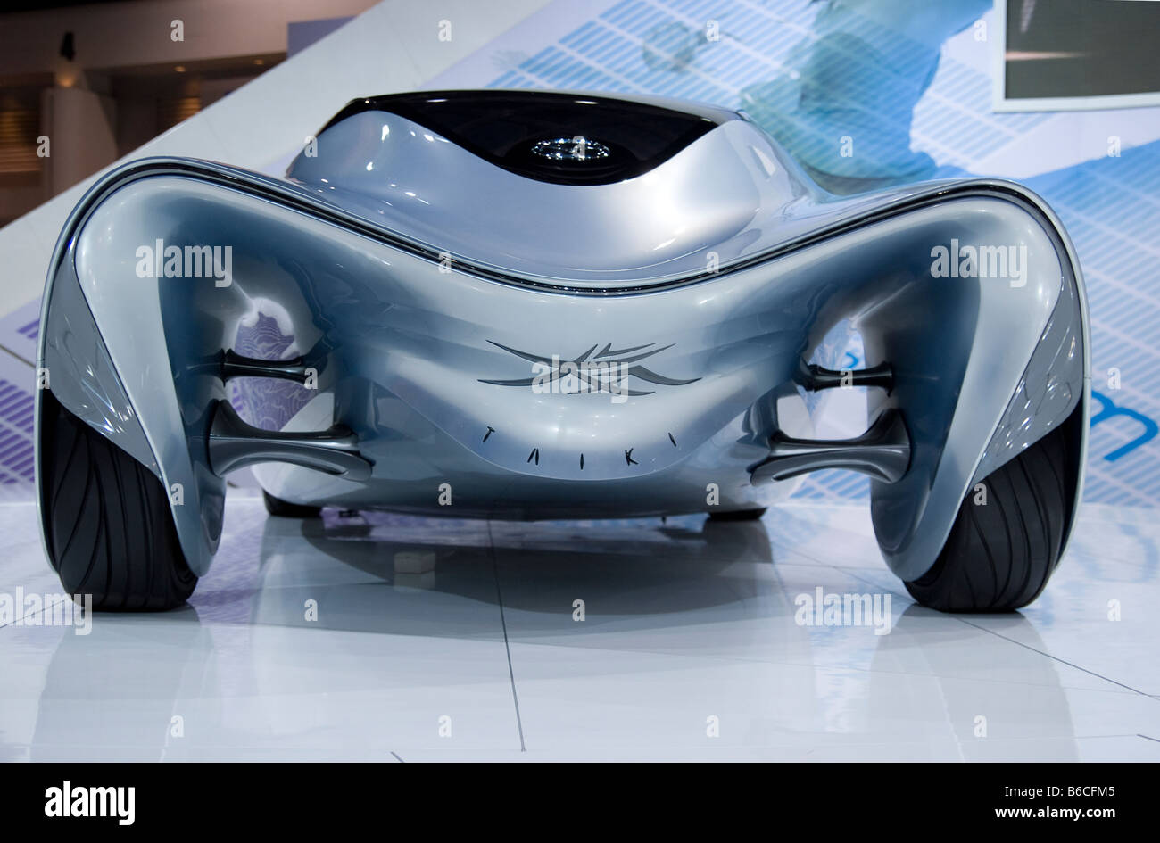 Rear view of Mazda Taiki concept car Stock Photo