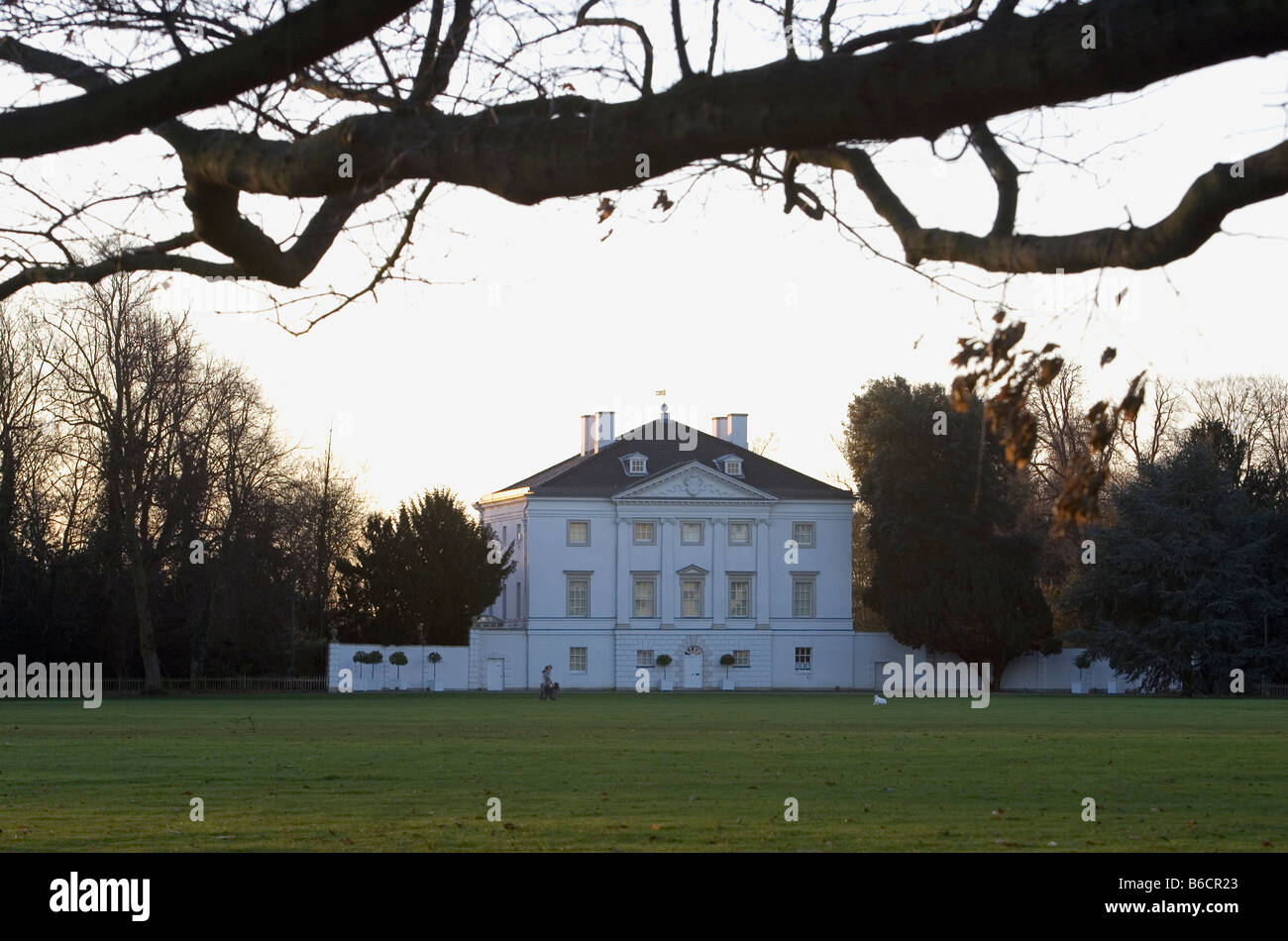 Early morning view of Marble Hill House in London Stock Photo Alamy
