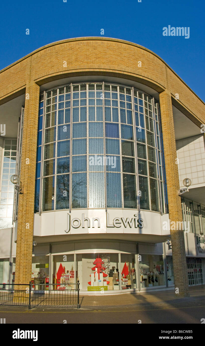 John Lewis Store shop entrance Kingston Upon Thames Surrey Stock Photo