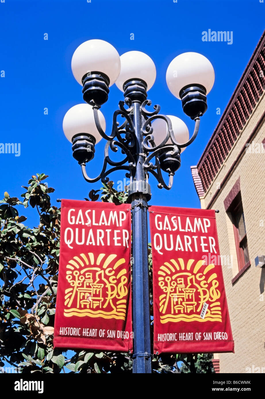 California, San Diego, Gaslamp District Stock Photo Alamy