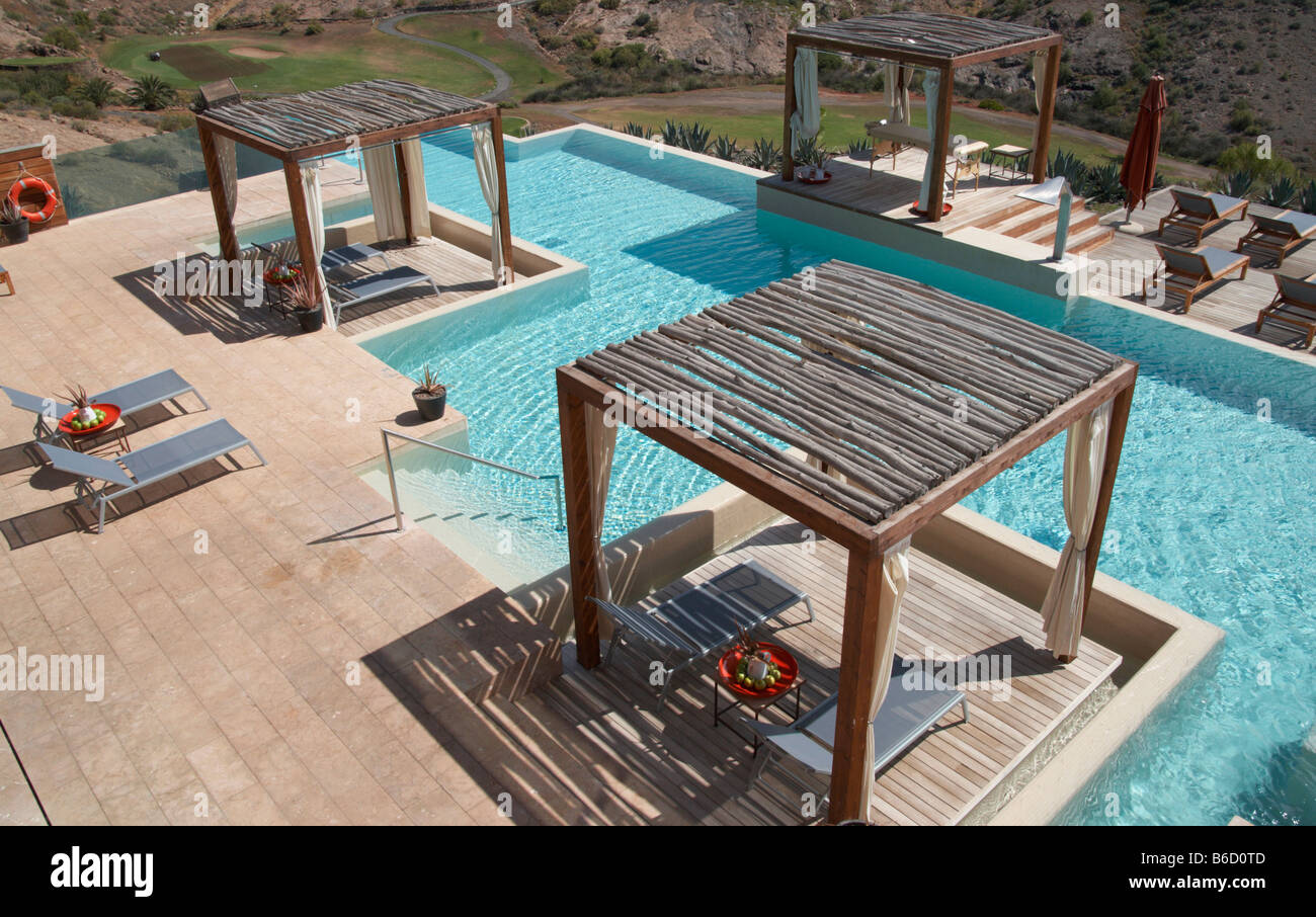 Aloe Spa, Sheraton Hotel Situated In The 'Salobre Golf & Resort' Near  Maspalomas Stock Photo - Alamy