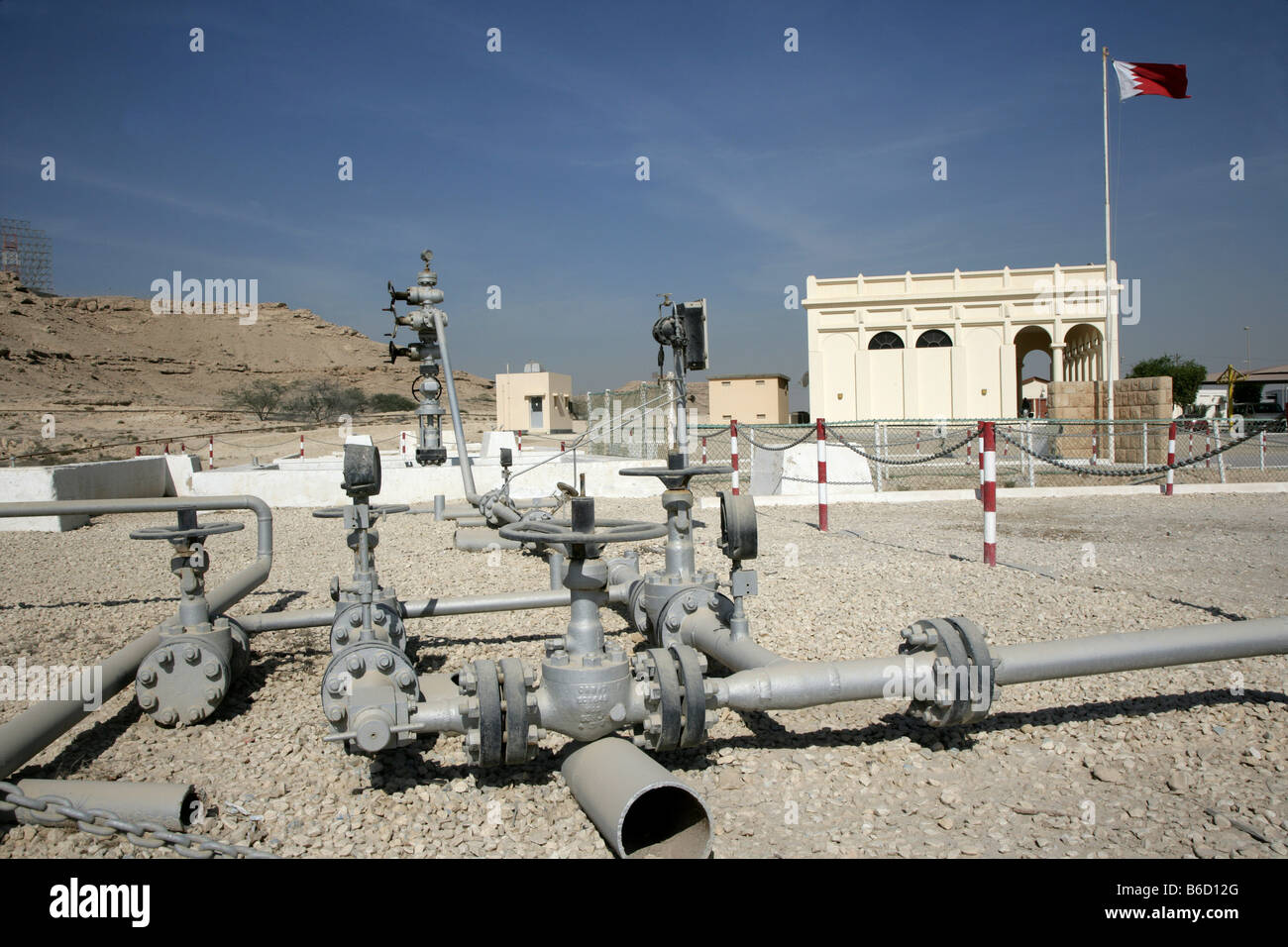 BRN, Bahrain Oil Well no 1, first oilwell borehole in Bahrain, today