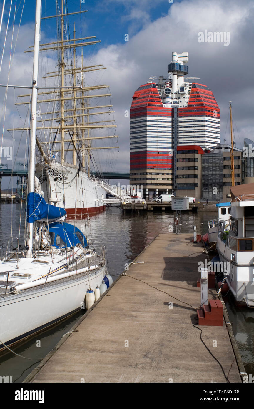 Sailing ship at harbor, Gothenburg, Bohuslaen, Vaestra Goetaland County, Sweden Stock Photo Alamy