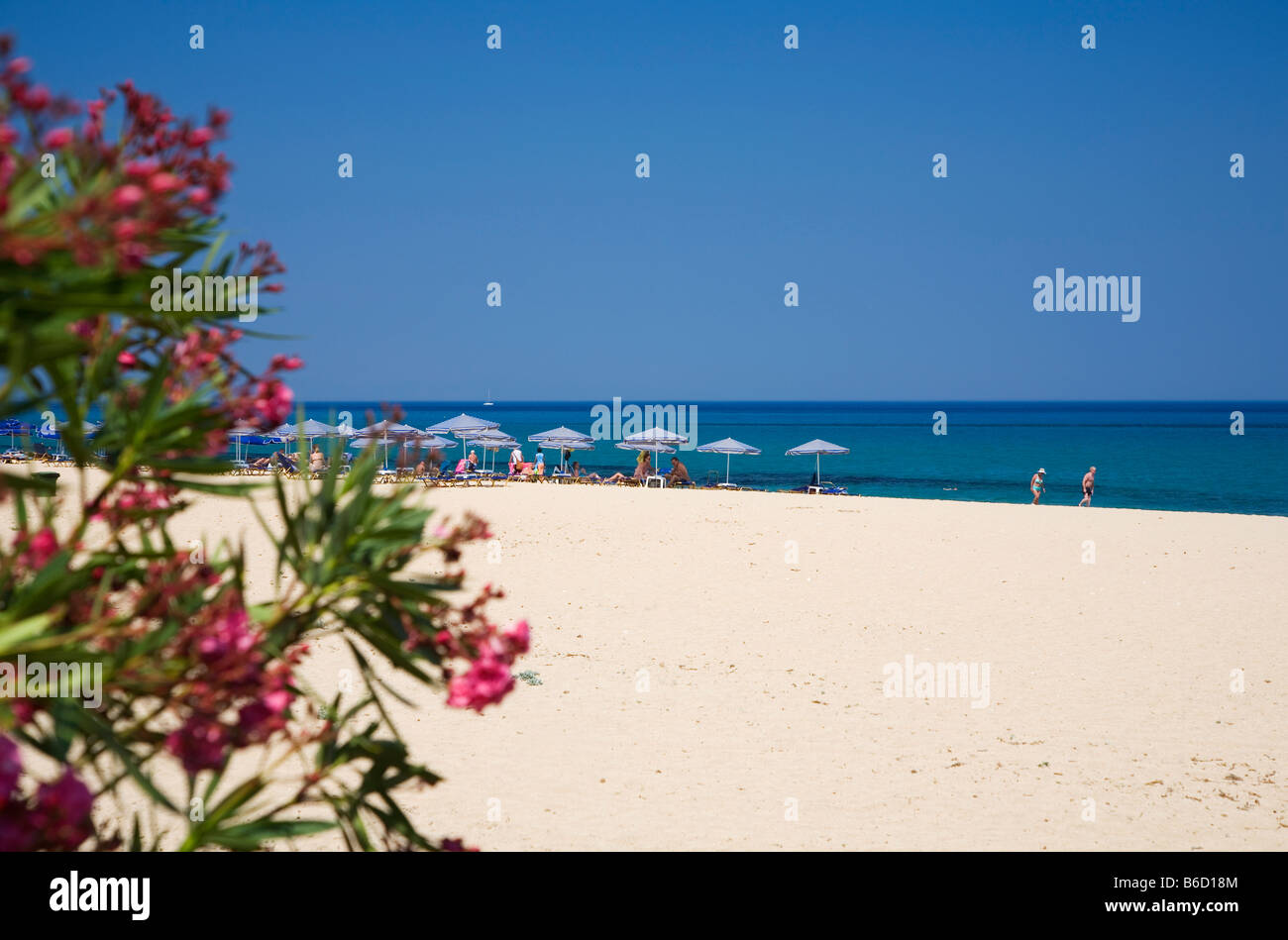 Europe, Greece, Kefalonia, Skala Beach Stock Photo