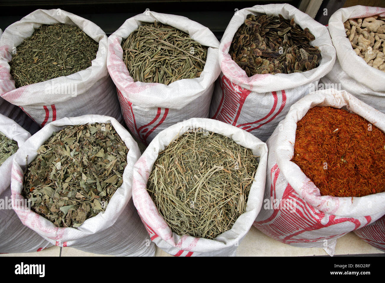 BRN, Bahrain Manama, Souk, spices Stock Photo Alamy